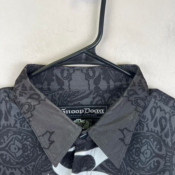 Vintage 90s Snoop Dogg Clothing Company button-up Shirt Size XL - Picture 5 of 8